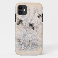 Vintage Honey Bee Art Print