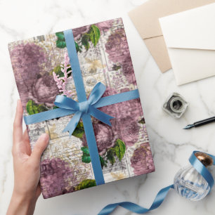 Vintage Honey Bee Pattern  Wrapping Paper