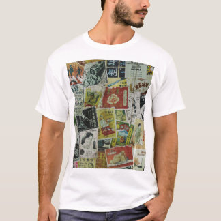 Vintage Hong Kong advertisement wall. T-Shirt