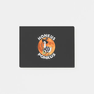 Vintage Honkus Ponkus Halloween Cute Witches Duck Post-it Notes
