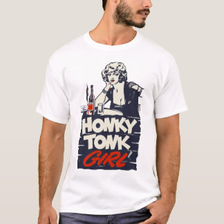 Vintage "Honky Tonk Girl" Movie Poster Tee