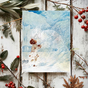 Vintage Honour C.  Appleton The Snow Queen Postcard