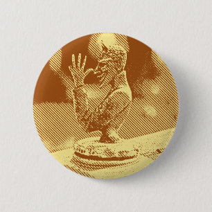 Vintage Hood Ornament Button