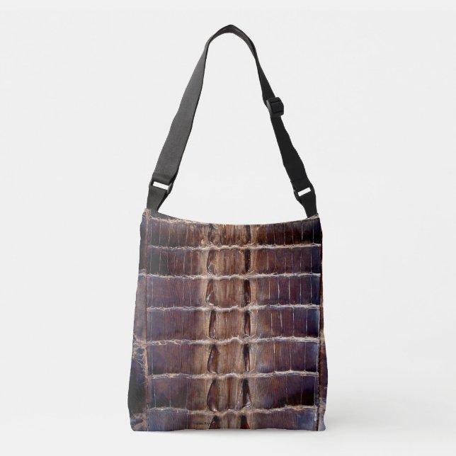 VINTAGE "HORNBACK" ALLIGATOR BAG (Front)