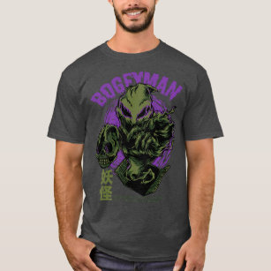 Vintage Horror Bogeyman Monster B Cover Art T-Shirt