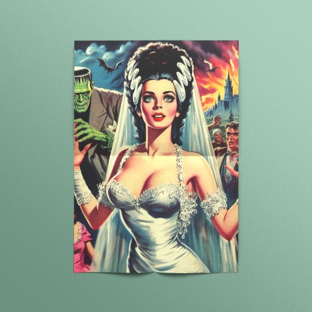 Vintage Horror Bride Tissue Paper (Creator Uploaded)