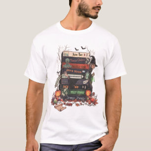 Vintage Horror Movie VHS Tapes Stack Art T-Shirt