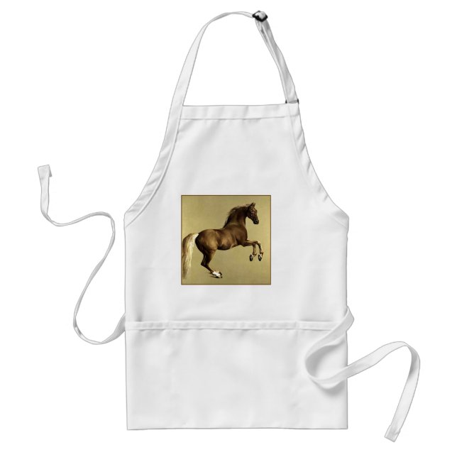 Vintage Horse Art:  Whistlejacket Standard Apron (Front)