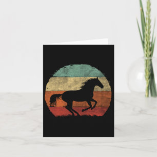 Vintage Horse Lover Shirt - Retro Horseback Riding Card