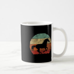 Vintage Horse Lover Shirt - Retro Horseback Riding Coffee Mug