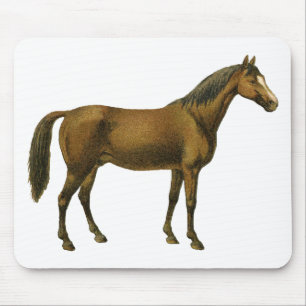 Vintage Horse Mouse Mat