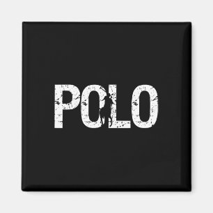 Vintage Horse Polo Gifts For Polo Players Horsebac Magnet