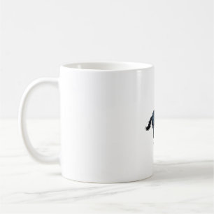 Vintage Horse Racing Jockey Vector Design_1 Coffee Mug