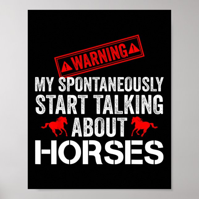 Vintage Horse Racing  Poster (Front)