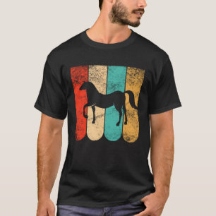 Vintage Horse Retro Sunset Horse Riding  1 T-Shirt