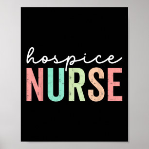Vintage Hospice Nurse Appreciation Week Nursing Ho Poster