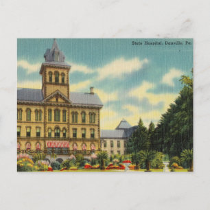 Vintage, Hospital, Danville, Pennsylvania Postcard