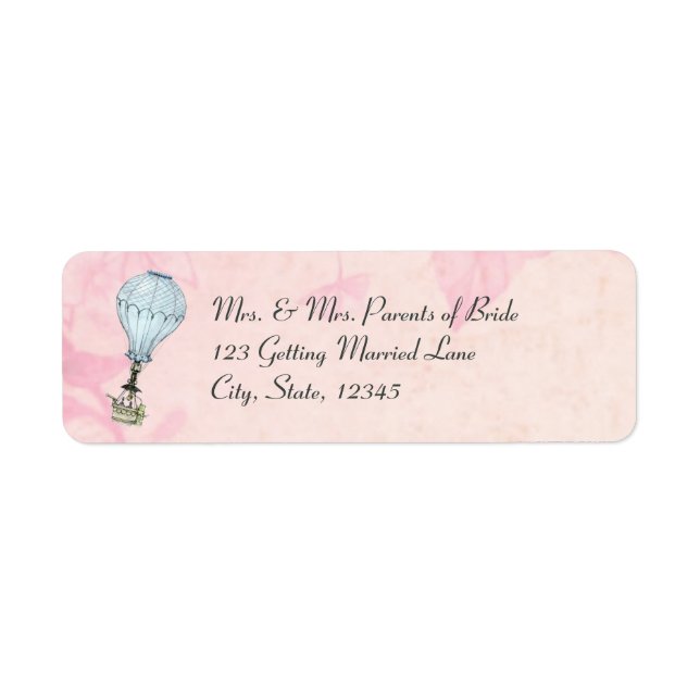 Vintage Hot Air Balloon (Front)
