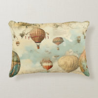 Vintage Hot Air Balloon in a Serene Landscape (11)