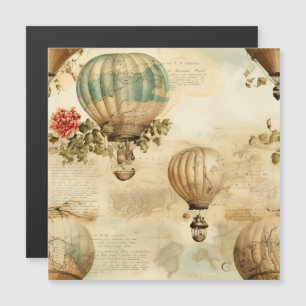 Vintage Hot Air Balloon in a Serene Landscape (9)