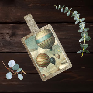 Vintage Hot Air Balloons 2 Decoupage Tissue Paper