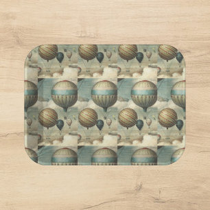 Vintage Hot Air Balloons Decoupage Tissue Paper