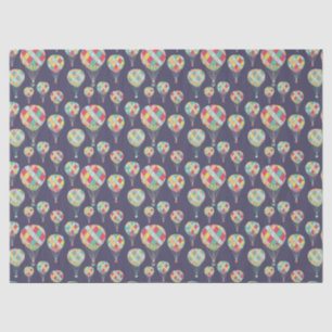 VINTAGE HOT AIR BALLOONS TISSUE PAPER