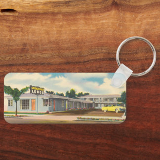 Vintage Hotel, Golden West Lodge Motel Key Ring