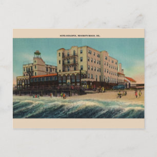Vintage Hotel Henlopen Rehoboth Beach Postcard