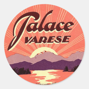 Vintage Hotel & Travel Sticker