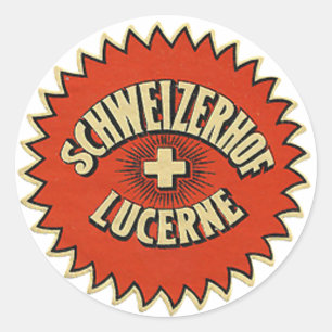 Vintage Hotel & Travel Sticker