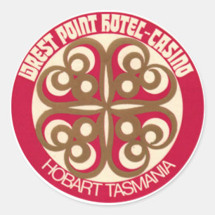 Vintage Hotel & Travel Sticker