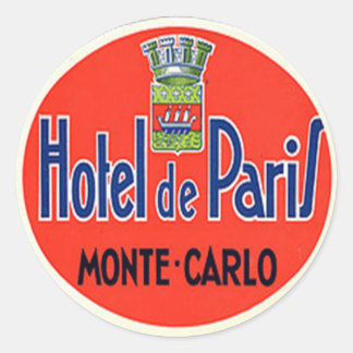 Vintage Hotel Stickers 41