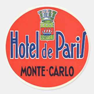 Vintage Hotel Stickers 41