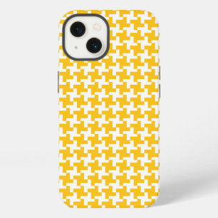 Vintage Houndstooth Pattern iPhone 13 Case