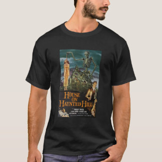 Vintage House On Haunted Hill Movie Poster T-Shirt