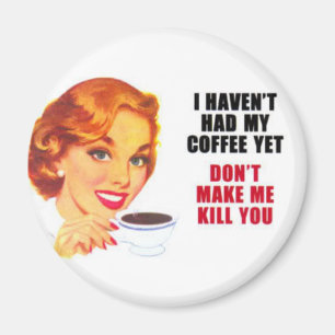 vintage housewife magnet