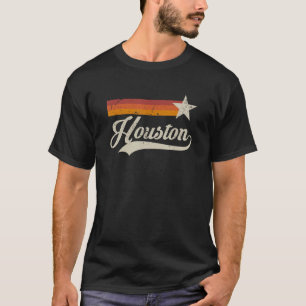 Vintage Houston Texas Houston Baseball Proud T-Shirt