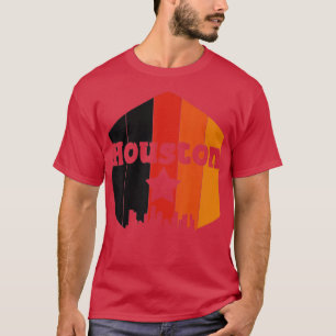 Vintage Houston Texas Houston Strong Stripes T-Shirt