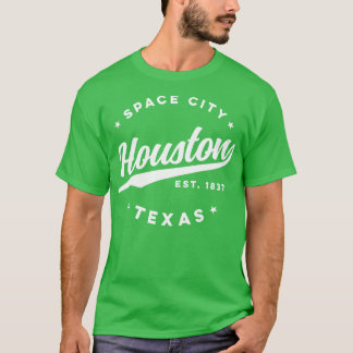 Vintage Houston Texas Space City USA T-Shirt