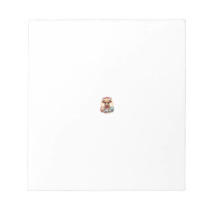 Vintage Howdy Honey Easter Highland Cow Cute Bunny Notepad