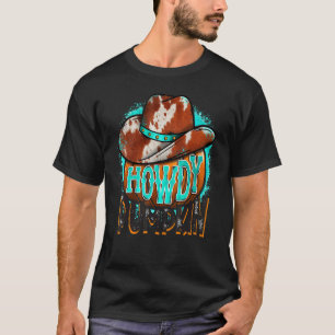 Vintage Howdy Pumpkin Rodeo Western Country Fall S T-Shirt