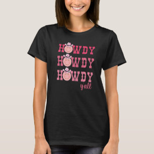 Vintage Howdy Y'all Rodeo Western Country Southern T-Shirt