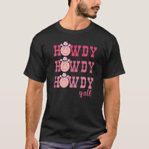 Vintage Howdy Y'all Rodeo Western Country Southern T-Shirt