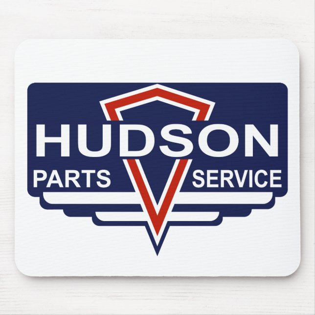 Vintage Hudson parts sign Mouse Mat (Front)