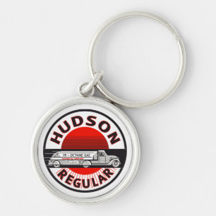 Vintage Hudson Regular gasoline sign Key Ring
