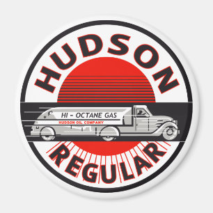 Vintage Hudson Regular gasoline sign Magnet
