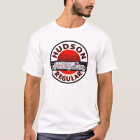 Vintage Hudson Regular gasoline sign