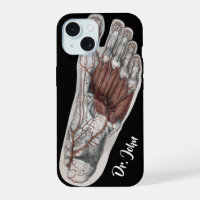 Vintage Human Anatomy Footprint Podiatry Foot