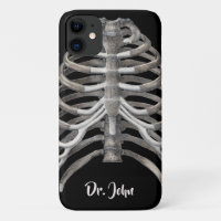 Vintage Human Anatomy Skeleton Skeletal Ribs Bones